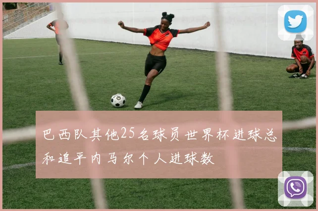 巴西队其他25名球员世界杯进球总和追平内马尔个人进球数